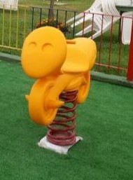 Moto Infantil de mola para playground