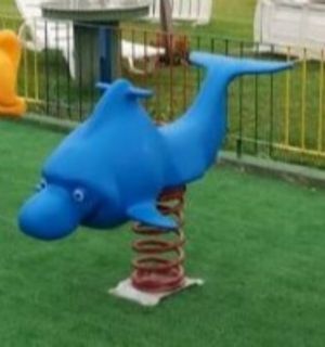 GOLFINHO INFANTIL DE MOLA PARA PLAYGROUNDS