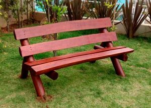 BANCO TERRAÇO DE MADEIRA