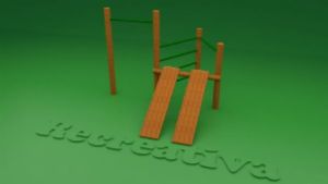 Conjunto Abdominal + Alongador para Playground