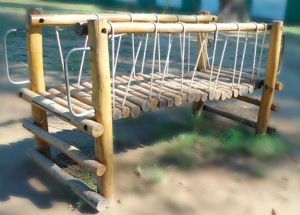 Ponte Pencil Desfiladeiro para Playground