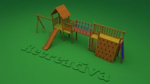 Casinha de Madeira para Playground - CASINHA SOROCABA